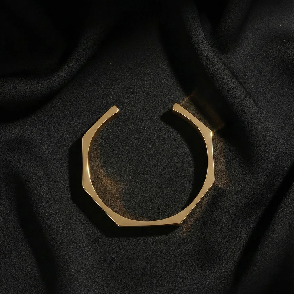 Titan Hex™ Stainless Steel Bracelet – Bold & Modern Design