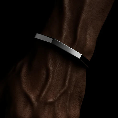 Titan Hex™ Stainless Steel Bracelet – Bold & Modern Design